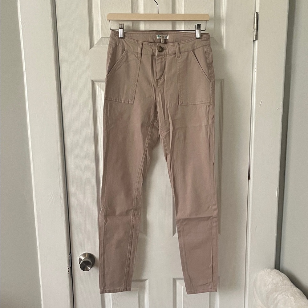 love, Fire Women's Skinny Pants in Tan